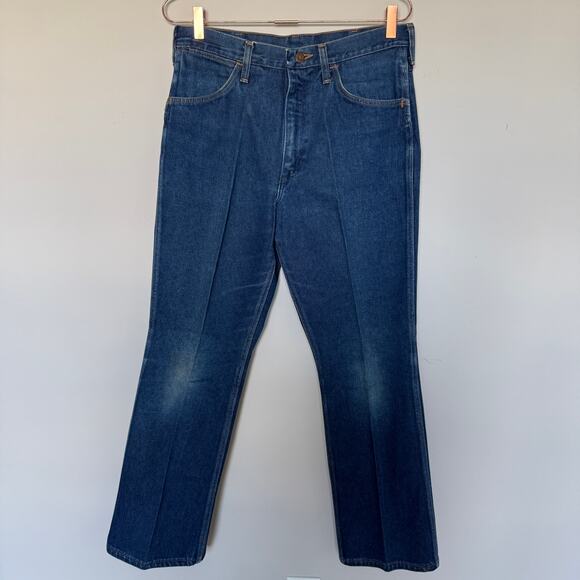 Lot of 2 Wrangler Mens Denim Jeans 33 Short Regular Fit Western Rodeo Cowboy - Picture 2 of 12